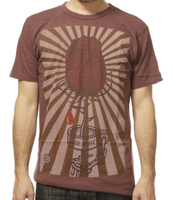 Shakled Rose - mauve - Shirt
