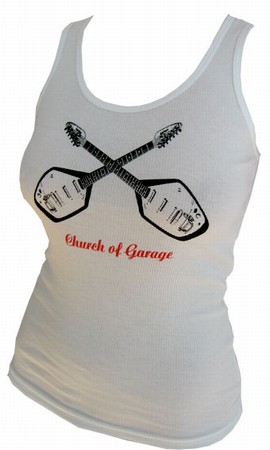 Church Of Garage - Girlie Tank Top