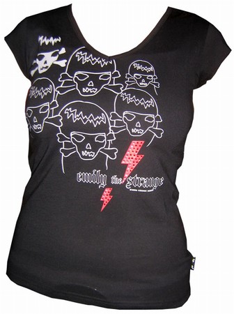 Invisible Skulls T-Shirt - Emily the Strange