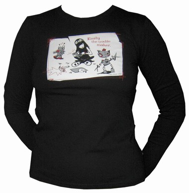 Emily the Strange - Troublemaker Longsleeve Shirt