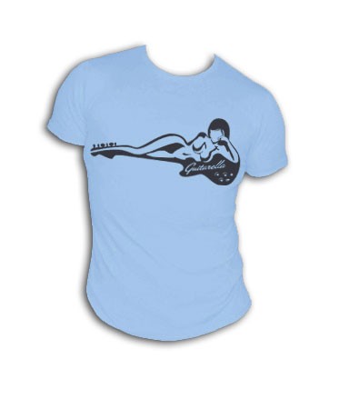 Guitarella - hellblau - shirt