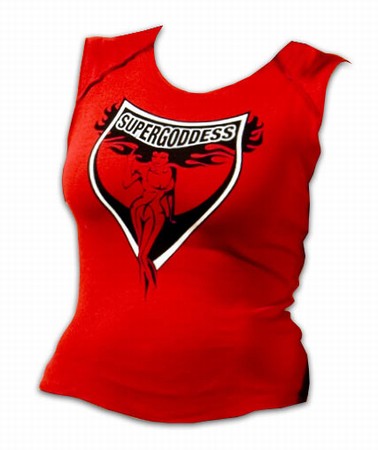 Supergoddess - Girlie Shirt rot