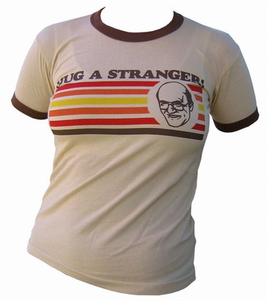VintageVantage - Hug a stranger girlie shirt