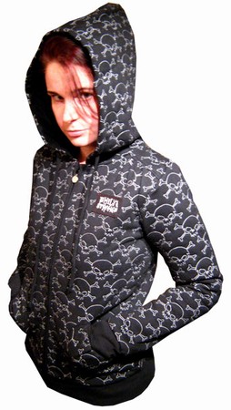 Skully Specialty Zip-Front Hoody