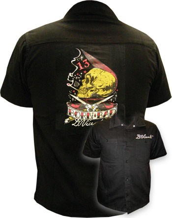 David Vicente - Born Bad Worker Shirt
