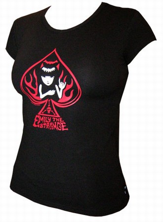 Emily The Strange - Strange of Spades Shirt