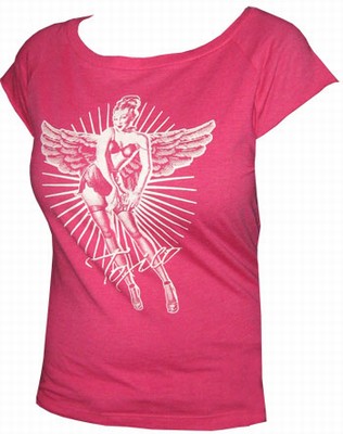 Toxico Shirt - Pin Up Angel Pink - Girls