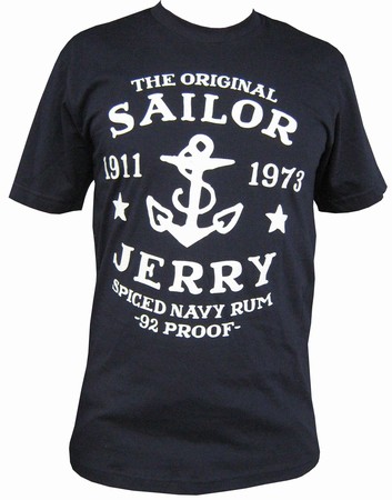 Sailor Jerry Men T-Shirt - Tee Rum