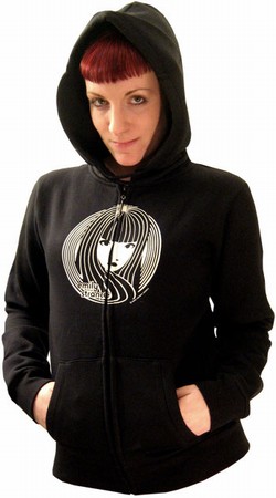 Emily The Strange - Optical Zip Hoody - Pullover