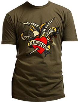 Sailor Jerry Men's T-Shirt - Death Before Dishonor