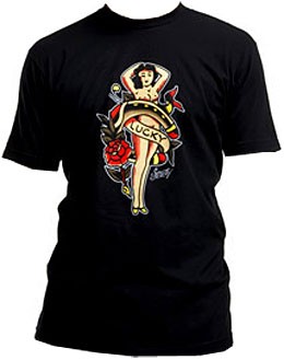 Sailor Jerry Men's T-Shirt - Lady Lucky