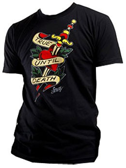 Sailor Jerry Men's T-Shirt - True Until Death