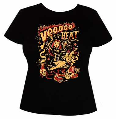 Voodoo Beat - Girl Shirt - schwarz