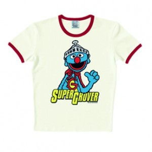 Logoshirt - Sesamstrasse - Super Grover - Grobi Shirt