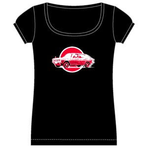 alice - schwarz - datsun Girl Shirt