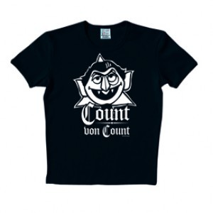 Logoshirt - Sesamstrasse Shirt - Count von Count - Graf Zahl
