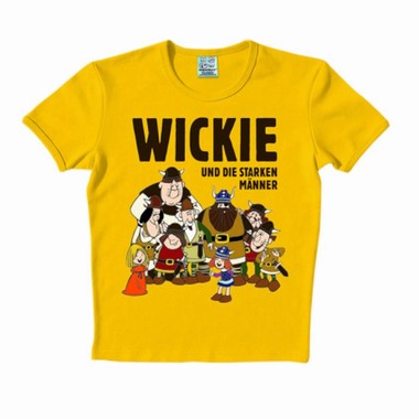 Logoshirt - Wickie und die starken Mnner Shirt  - Gelb