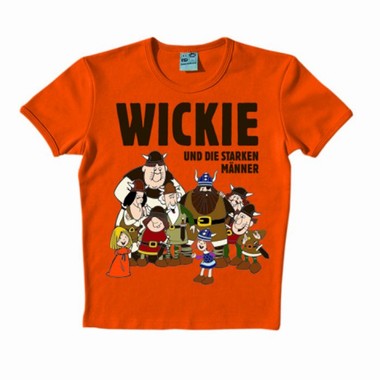 Logoshirt - Wickie und die starken M�nner Shirt - Orange