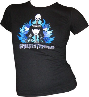 Emily The Strange -  Emily Flames Shirt