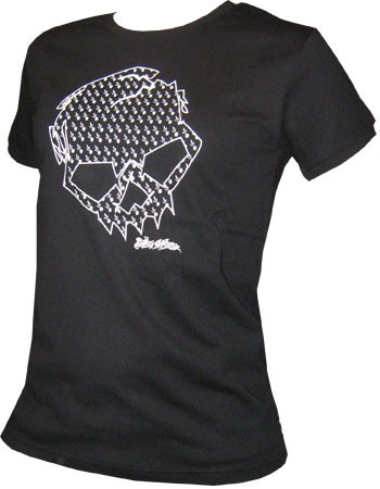 Emily The Strange -  Skull Rock Oversized Shirt