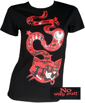 Emily The Strange -  No Way Out Shirt