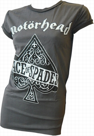 Amplified - Motrhead Shirt  - Ace of Spades - Girl