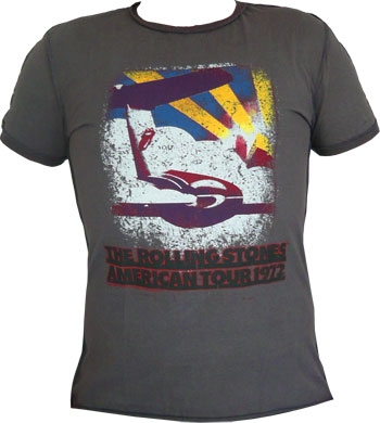 Amplified - Rolling Stones America Tour 1972 Shirt - Men 
