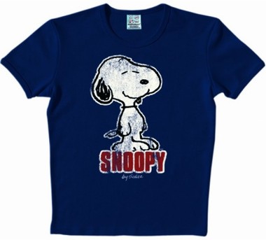 Logoshirt - Snoopy Shirt - Blue