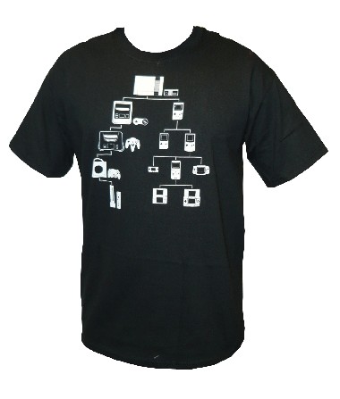 Nintendo Family Tree - Shirt - black