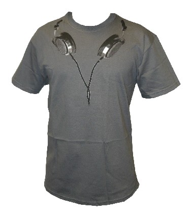 Headphones - Shirt - dark grey 