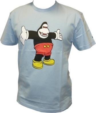 Amos - King Mickey Shirt - Bluebell- Men