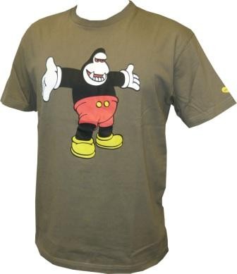Amos - King Mickey Shirt - Shitake - Men