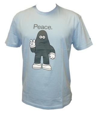 Amos - Peace Shirt - Bluebell - Men
