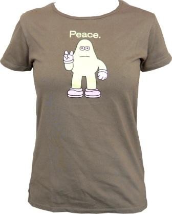 Amos - Peace - Shitake - Girl Shirt