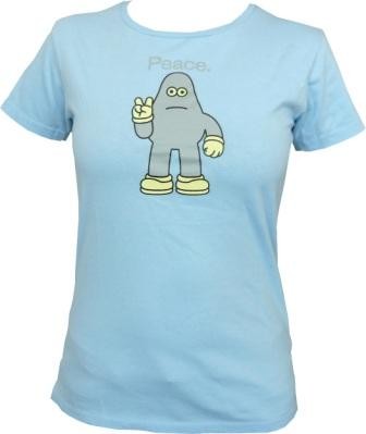 Amos - Peace - Bluebell - Girl Shirt