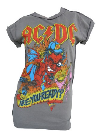 Amplified - AC/DC  Shirt - Are you ready - Girl