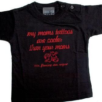 My Moms Tattoos are cooler than yours -  Kids Shirt