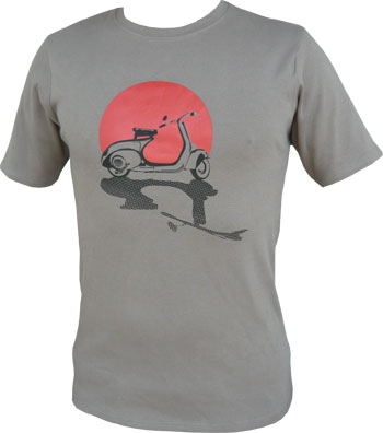 Gettin Forward in Style II (Scooter) - Olivegrau - Shirt