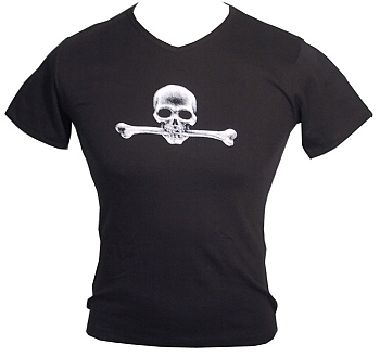 Thomas Ott Men Shirt  - Skull - Slim Fit