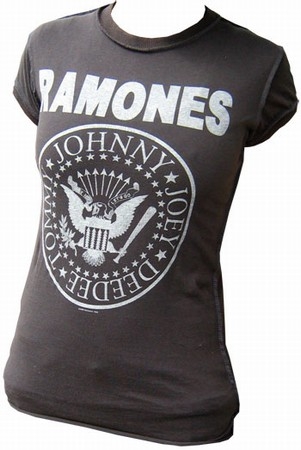 Amplified - Ramones Shirt Logo - Girl