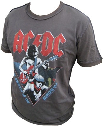 Amplified - AC/DC  Europe Shirt - Men