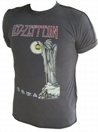 Amplified - Led Zeppelin Statue Shirt - Men