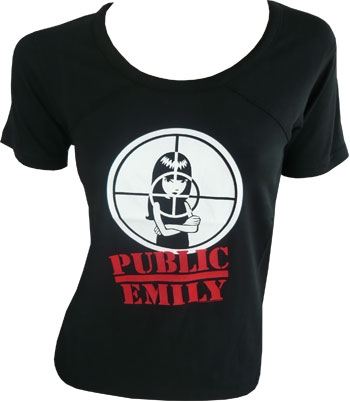 Emily The Strange -  Public Emily Specialty Shirt