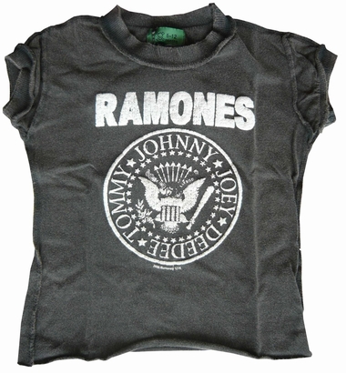 Amplified - Kids Shirt - Ramones - Charcoal
