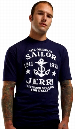 Sailor Jerry Men T-Shirt - My Work
