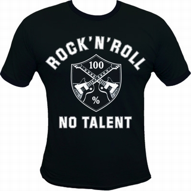 No Talent Shirt - schwarz
