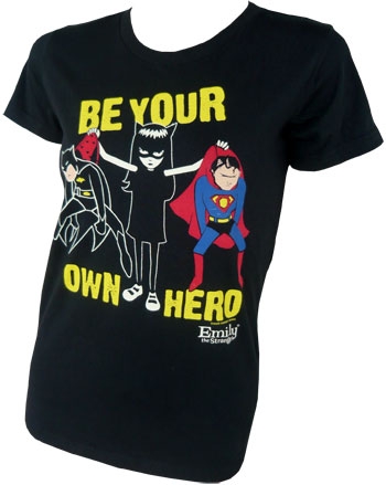 Emily The Strange - Be Your Own Hero Shirt