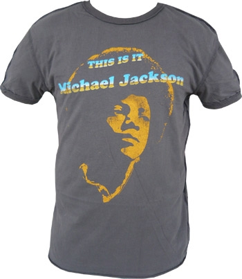 Amplified - Michael Jackson Shirt - This is it -Men