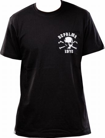 DePalma - Skull and Bones - Shirt - Black
