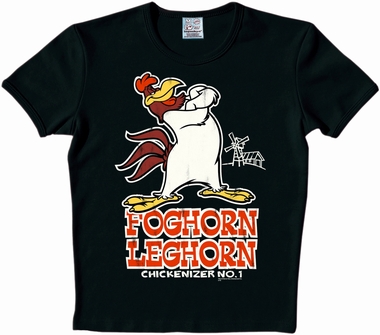 Logoshirt - Looney Tunes - Foghorn Leghorn Shirt - Schwarz